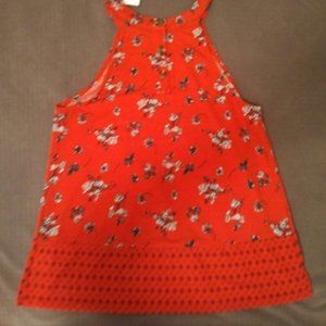 Wallflower, Mix Print Tank, Medium (Red) - NWT  - CLOSET CLEAN OUT SALE!!!